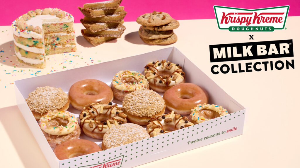 Krispy Kreme Collaborates with Milk Bar