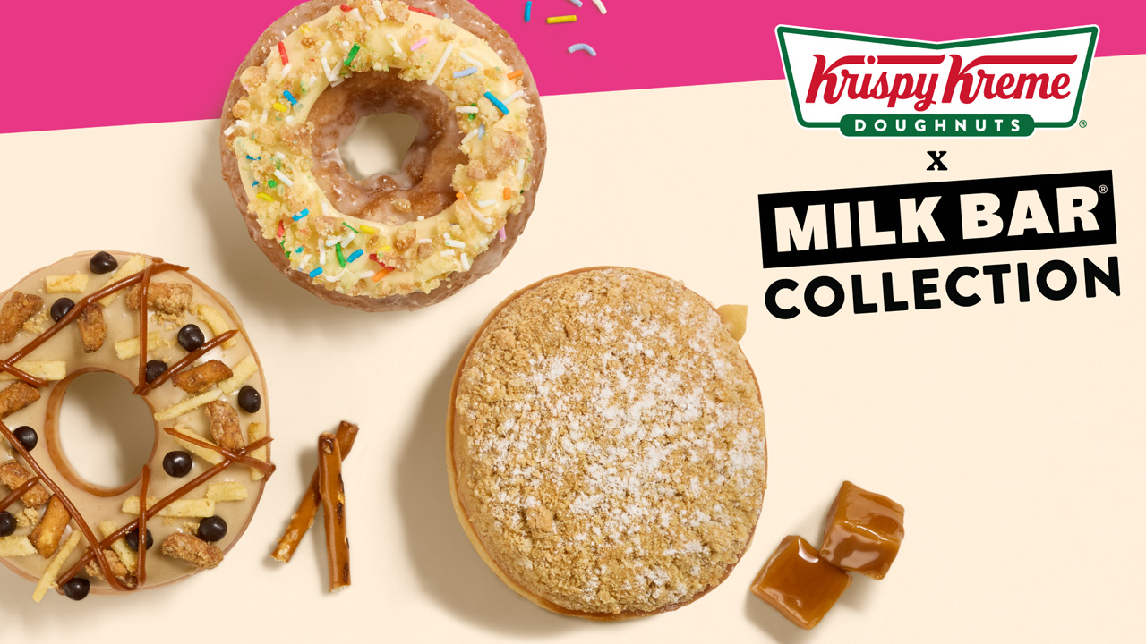 Krispy Kreme Collaborates with Milk Bar