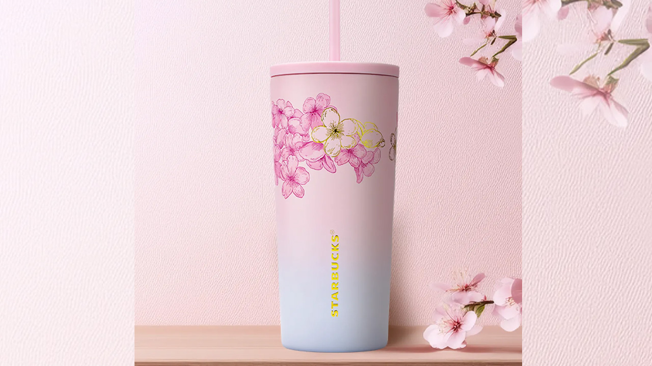 Lush Ombre Sakura Cold Cup 20oz