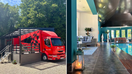 Luxury Truck Lodge in Galway, Ireland