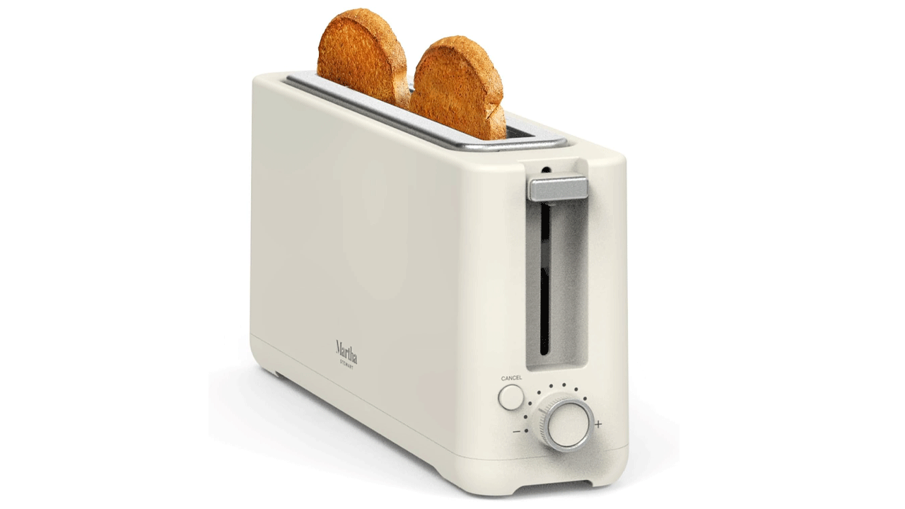 Martha Stewart kitchen electrics collection - 2-Slice Long Slot Toaster