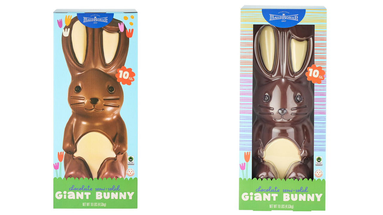 Maud Borup Giant Chocolate Bunny