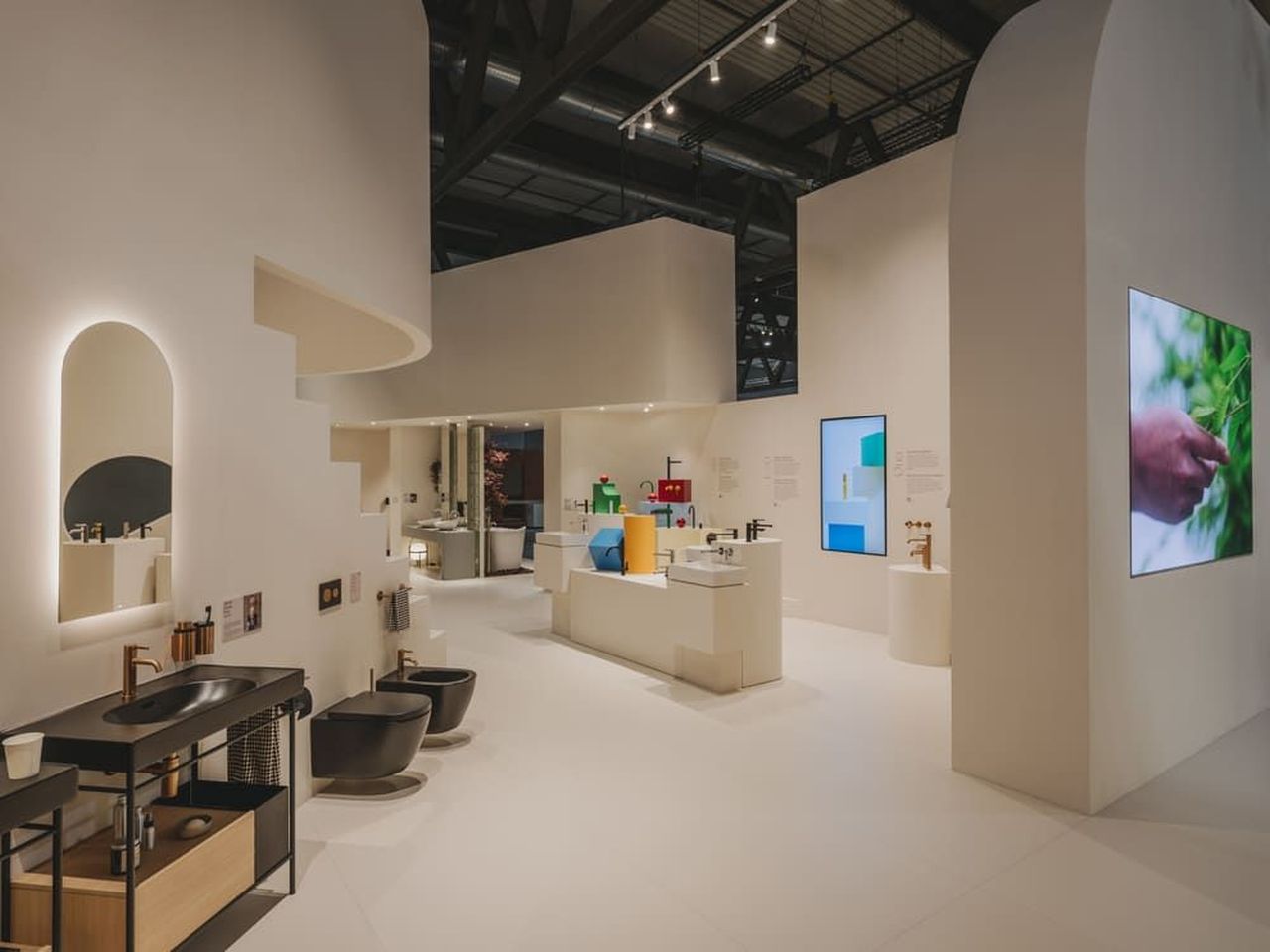 Mediterranean Rituals by Roca Designed by Mesura booth at Milan design week 2026