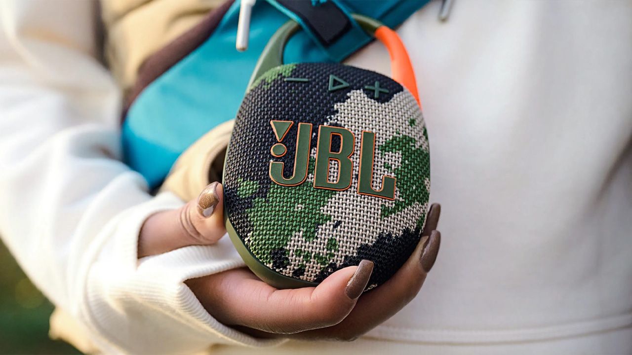 Mother's Day Self-Gifts - JBL Clip 5 Ultra-Portable Bluetooth Speaker