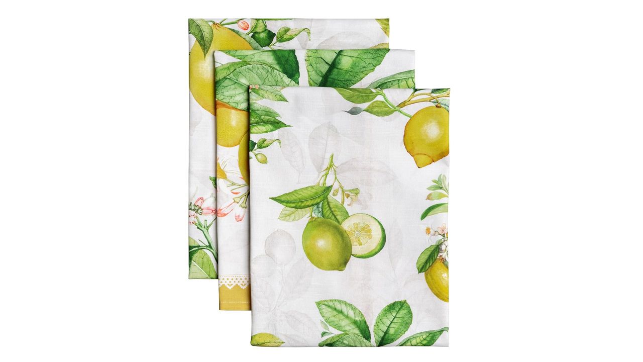 Mother's Day Self-Gifts - Maison d' Hermine Limoncello Kitchen Towels