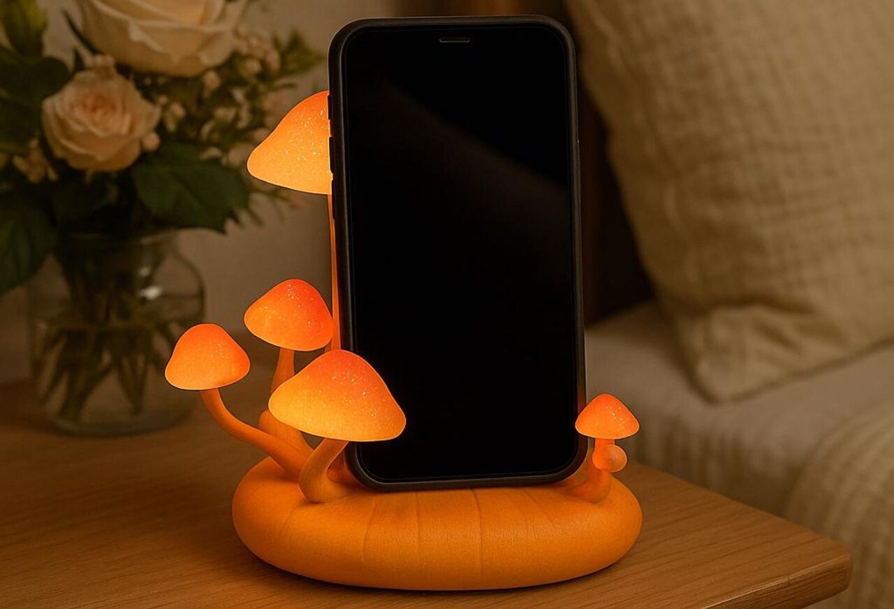 Mushroom Phone Stand