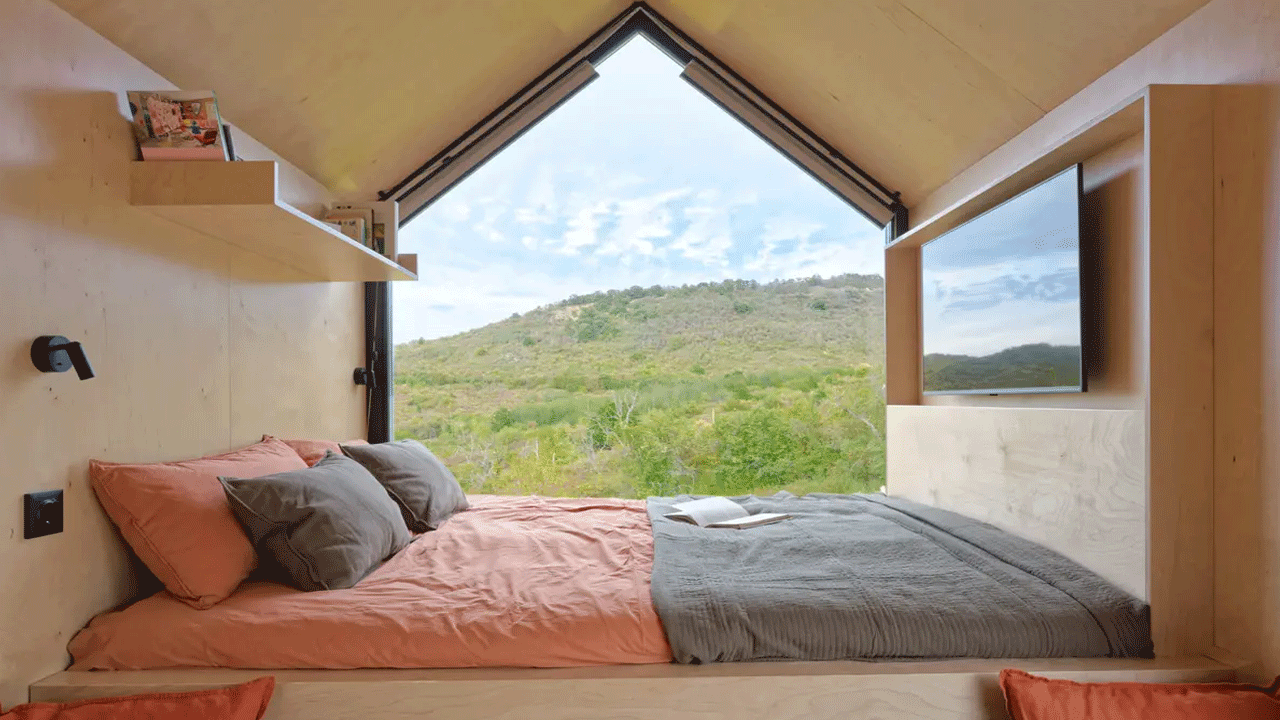NestOff Prefab Tiny cabin - bedroom