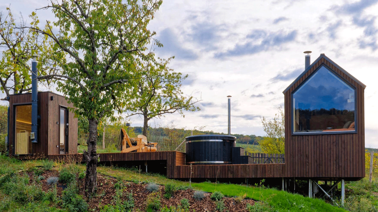NestOff Prefab Tiny cabin - exterior 1