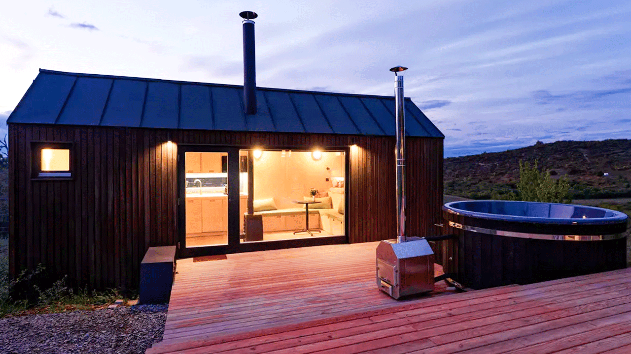 NestOff Prefab Tiny cabin - exterior