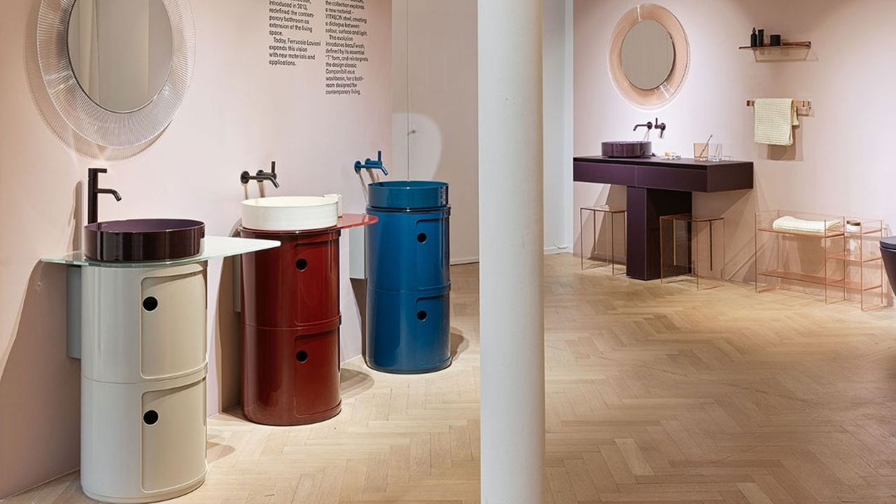 New Kartell Collection by LAUFEN at Milan 