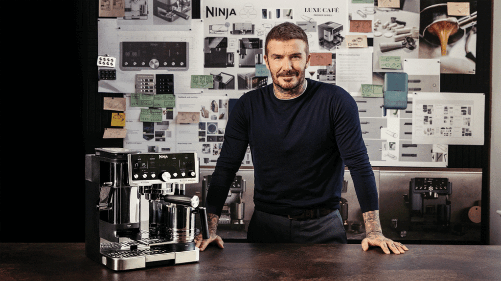 Ninja x David Beckham to Launch Limited-Edition Luxe Café Pro