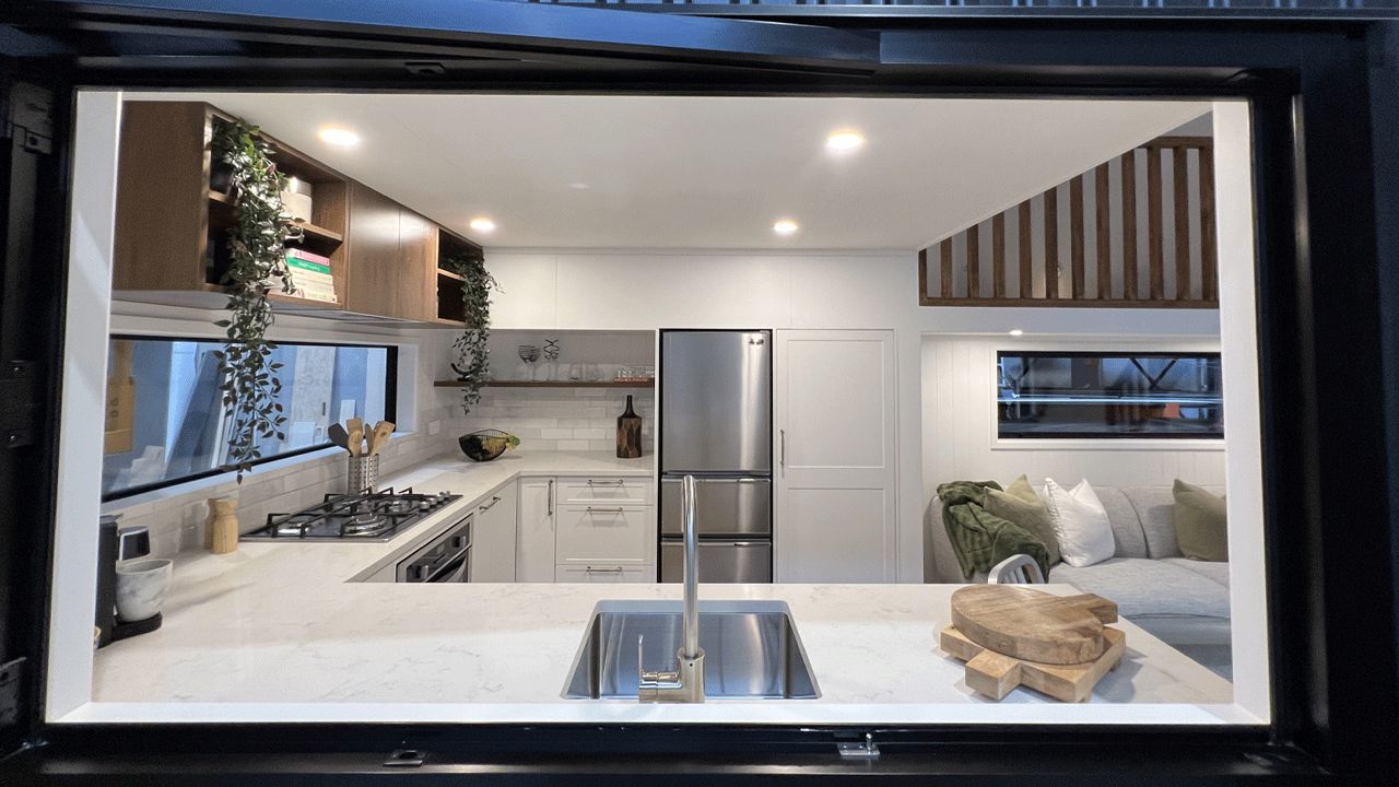 Oasis Tiny House - kitchen