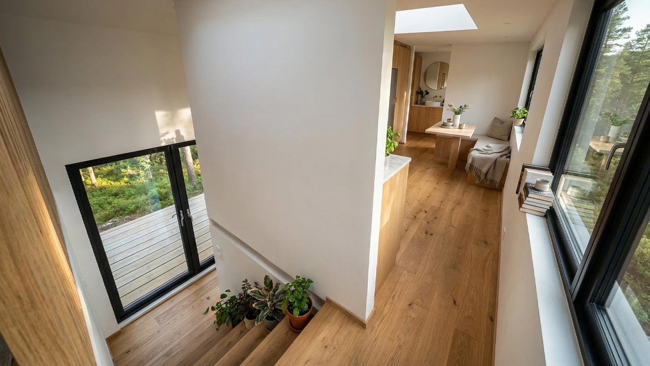 Onda Tiny House - upside down layout