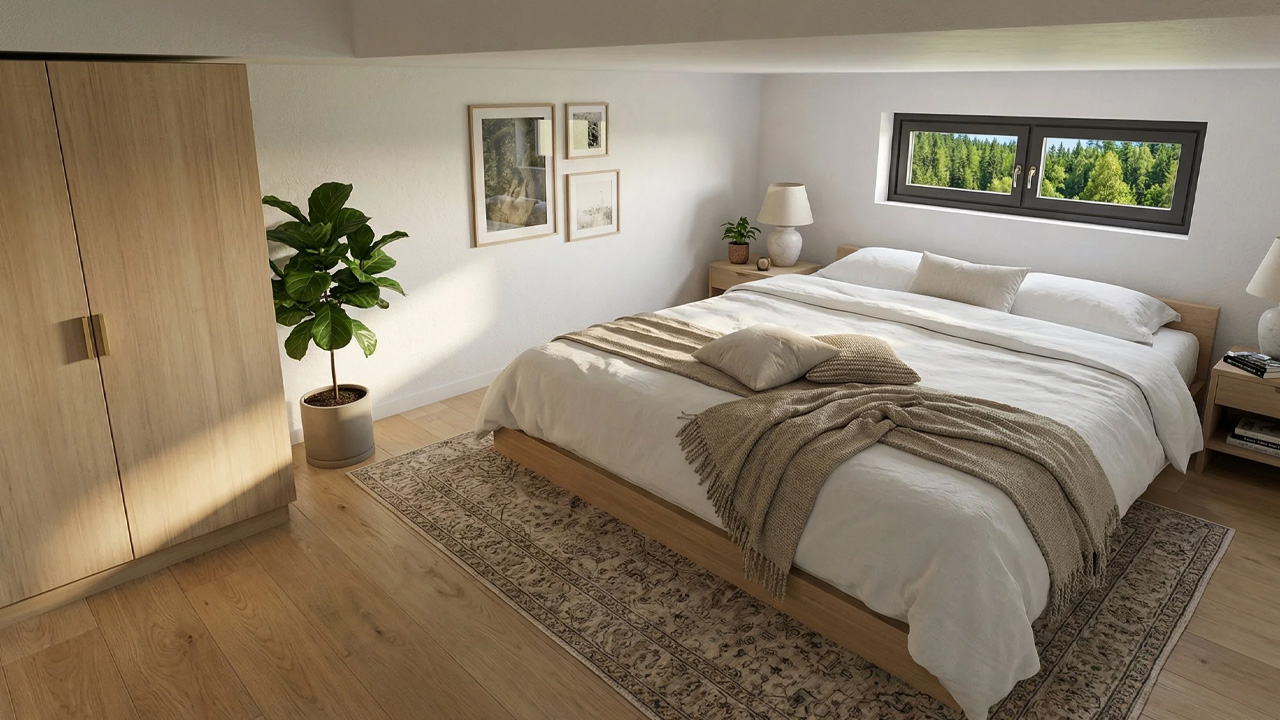 Onda Tiny House - all bedrooms on ground floor