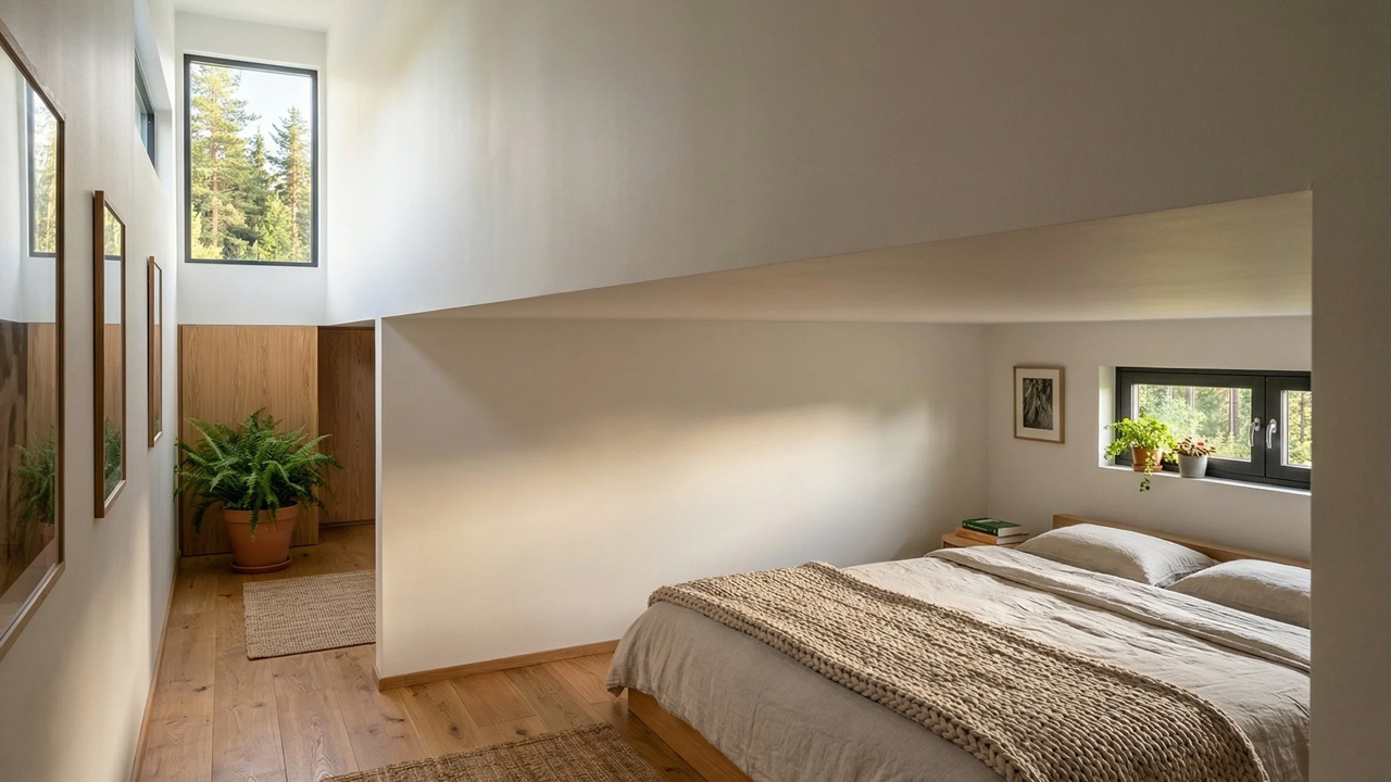 Onda Tiny House - bedrooms on ground floor