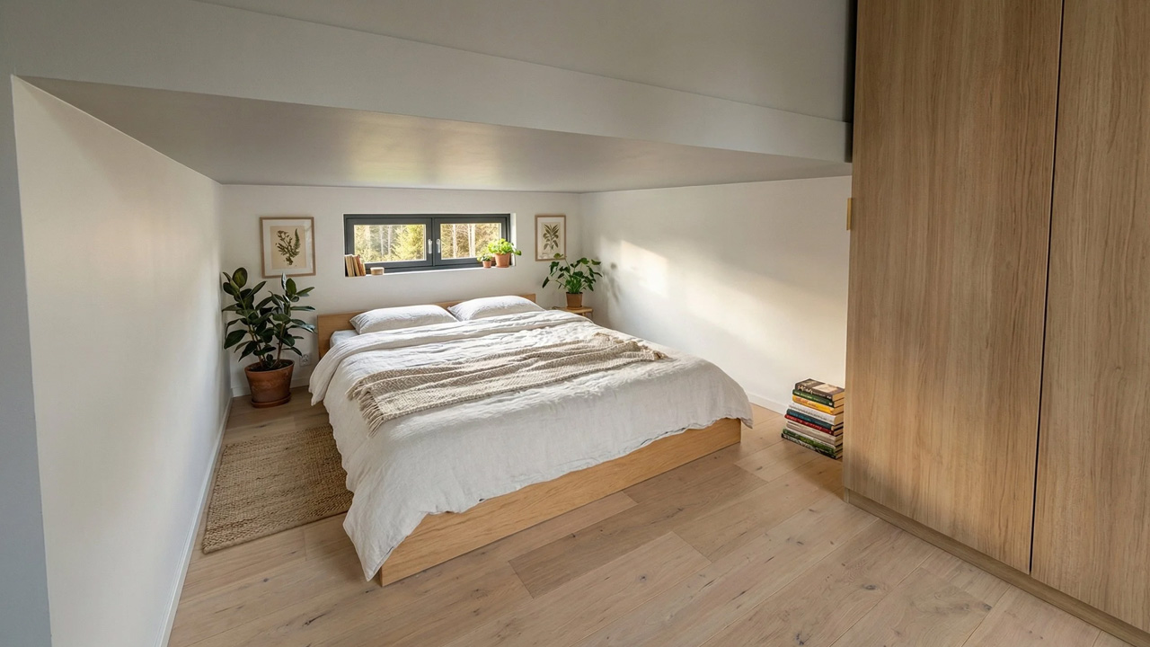 Onda Tiny House with upside down layout