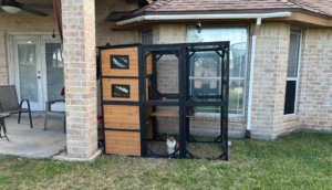Steal Deal: Grab 4-Tier Catio at 39% off on Amazon, Perfect Hangout for Your Felines This Spring Aivituvin Large Cat Catio - interactive outdoor space for cats