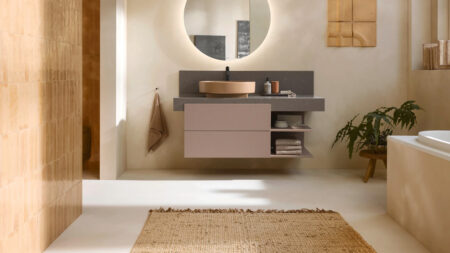 Patricia Urquiola’s Balcoon Collection Reimagined as Sculptural Landscape for Milan Design Week 2026 Patricia Urquiola's Balcoon Bathroom Series for Duravit