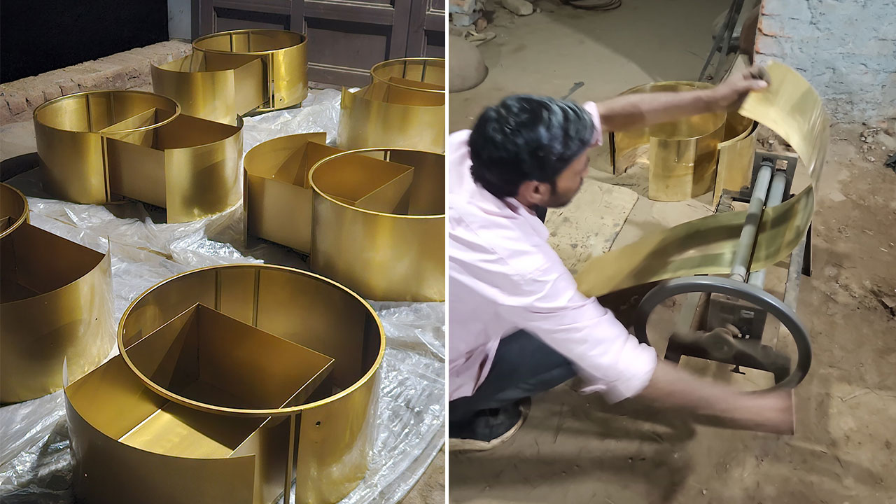 Pitaara Tiffin Chest by Staani Shines at Milan Design Week 2026