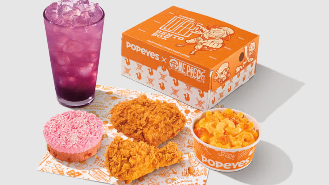 The Luffy Bento Bundle packed with complete meal