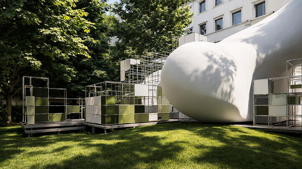 Multisensory installation is one the man highlight of the best immersive exhibitions and installations from Milan Design Week.