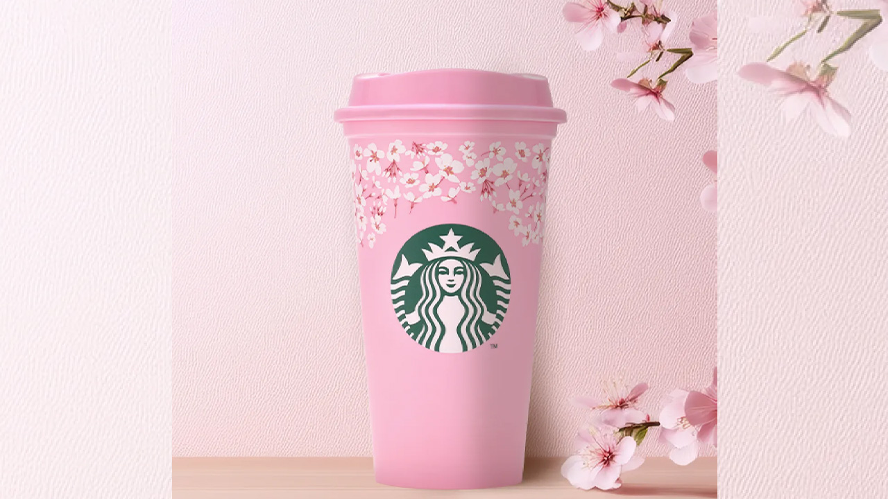 Sakura Reusable Hot Cup 16oz