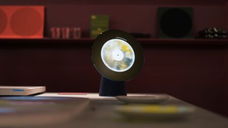 Samsung Showcases its OLED-Faced Desktop Robot Concept at Milan Design Week 2026