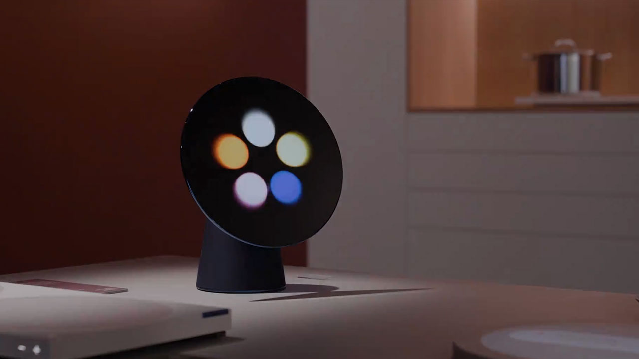 Samsung Showcases its OLED-Faced Desktop Robot Concept at Milan Design Week 2026