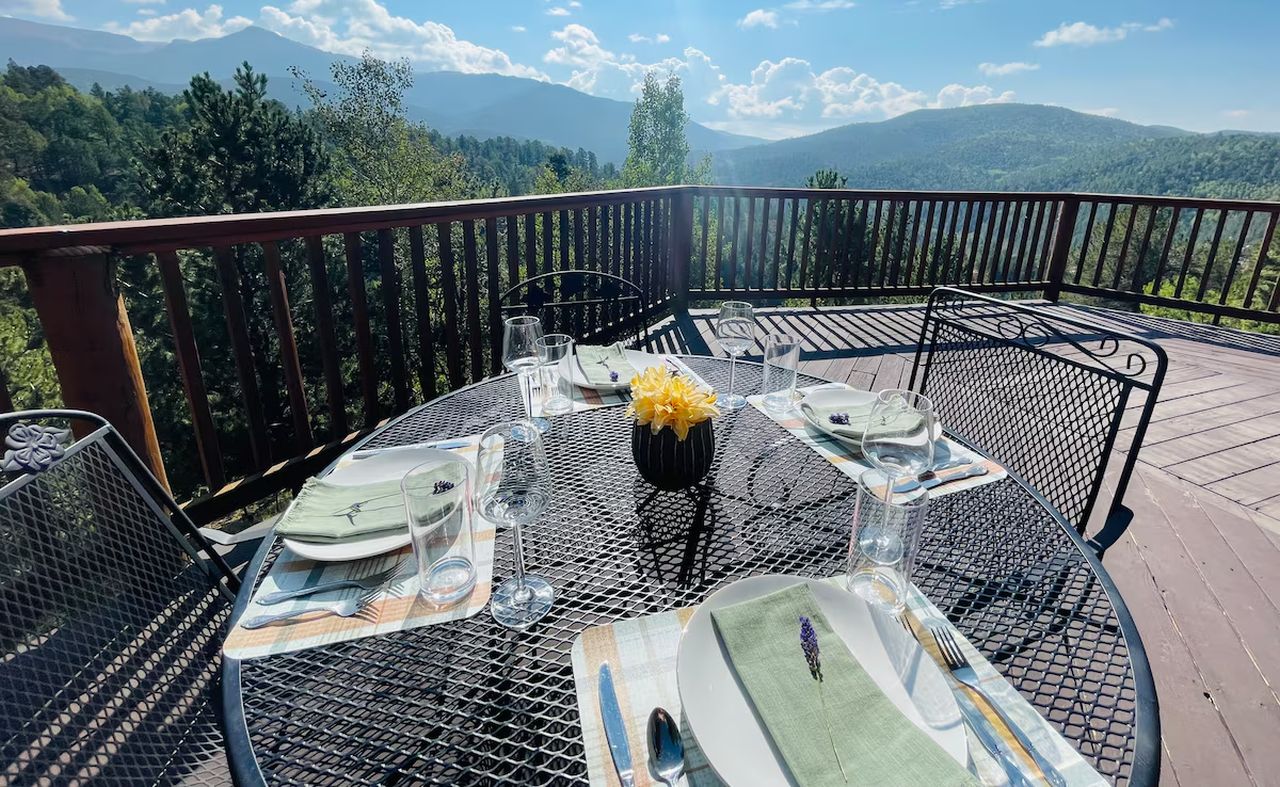 Secluded Mountain Cabin_Deck