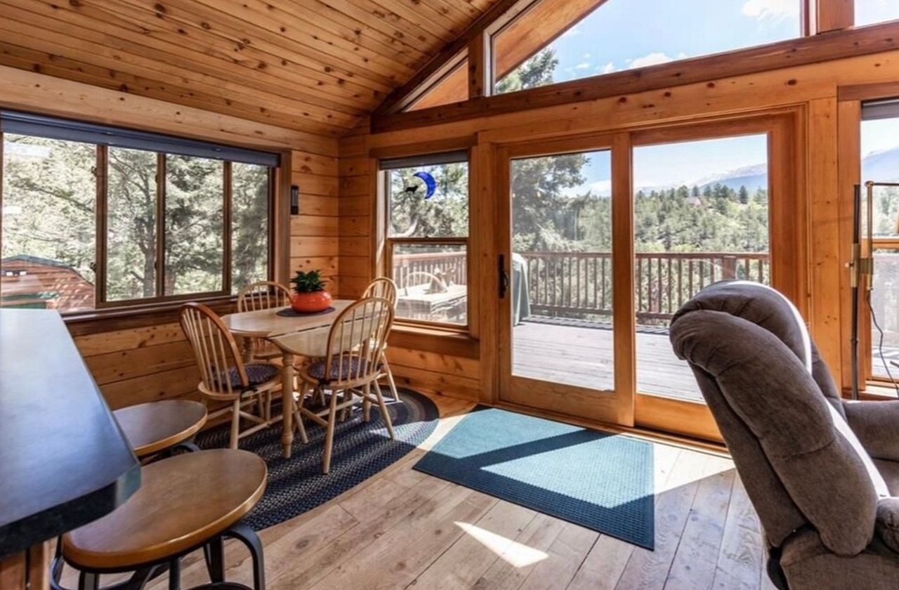 Secluded Mountain Cabin_Dining Table