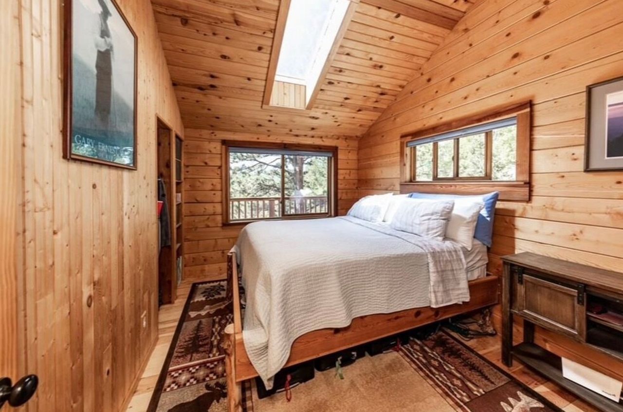 Secluded Mountain Cabin_First Bedroom