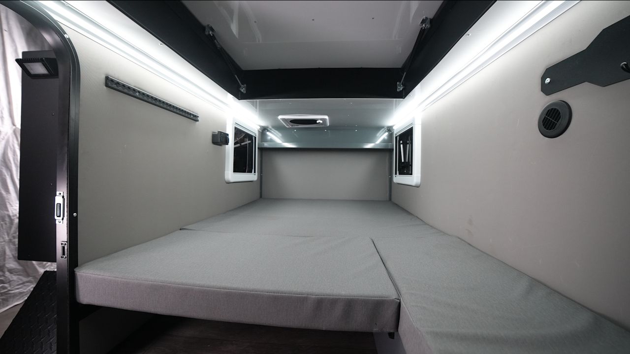 Skookum off-road trailer interior