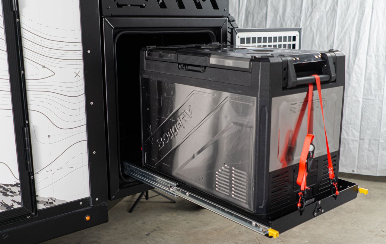 Skookum off-road trailer interior