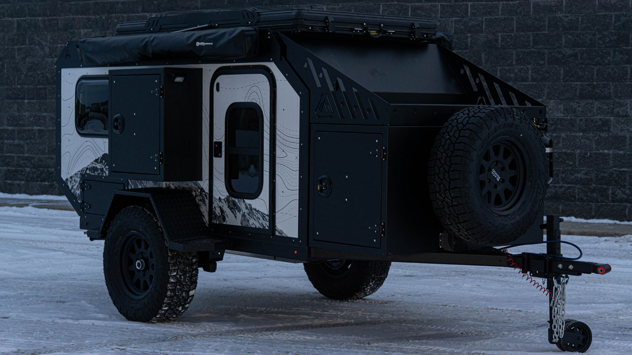 Skookum off-road trailer interior