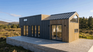 Soma Tiny House is 32 ft. Mansion on Wheels for True Family Downsized Living Soma tiny house exterior