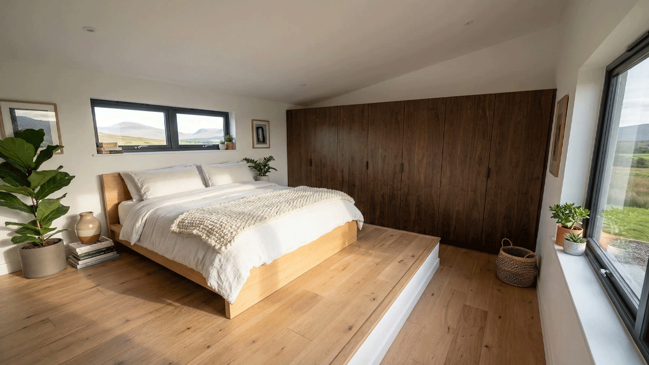 Soma tiny house - loft bedroom - 1
