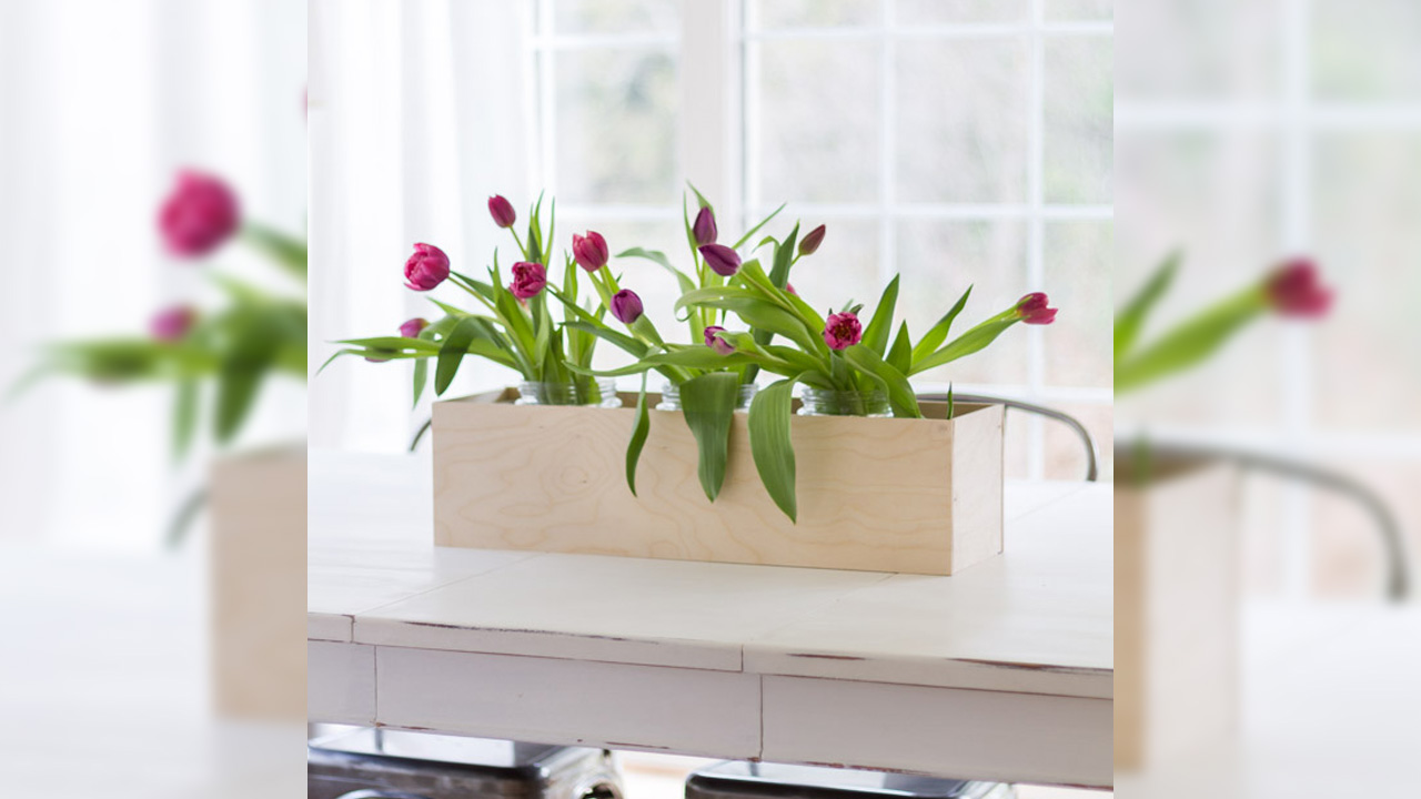 Spring floral arrangements