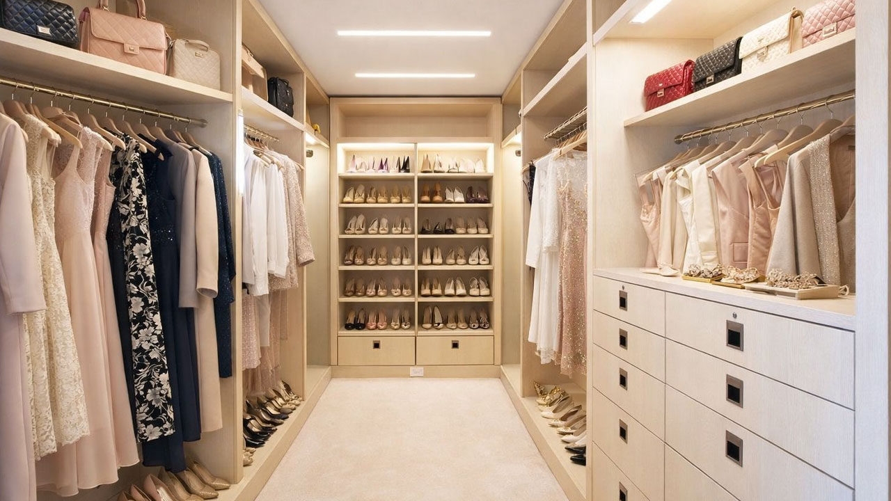 Walk-in closet