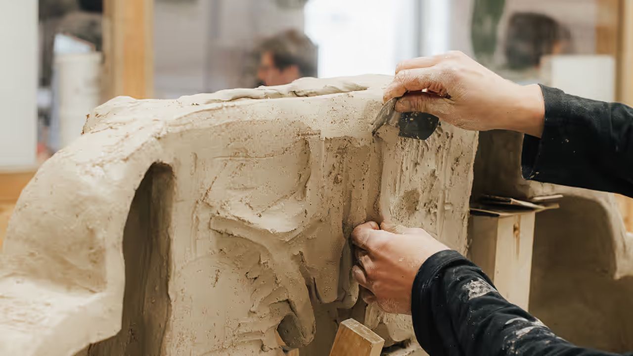 Studio LOHO and Sharon Van Overmeiren Monumental Ceramic Bathtubs and Washbasins