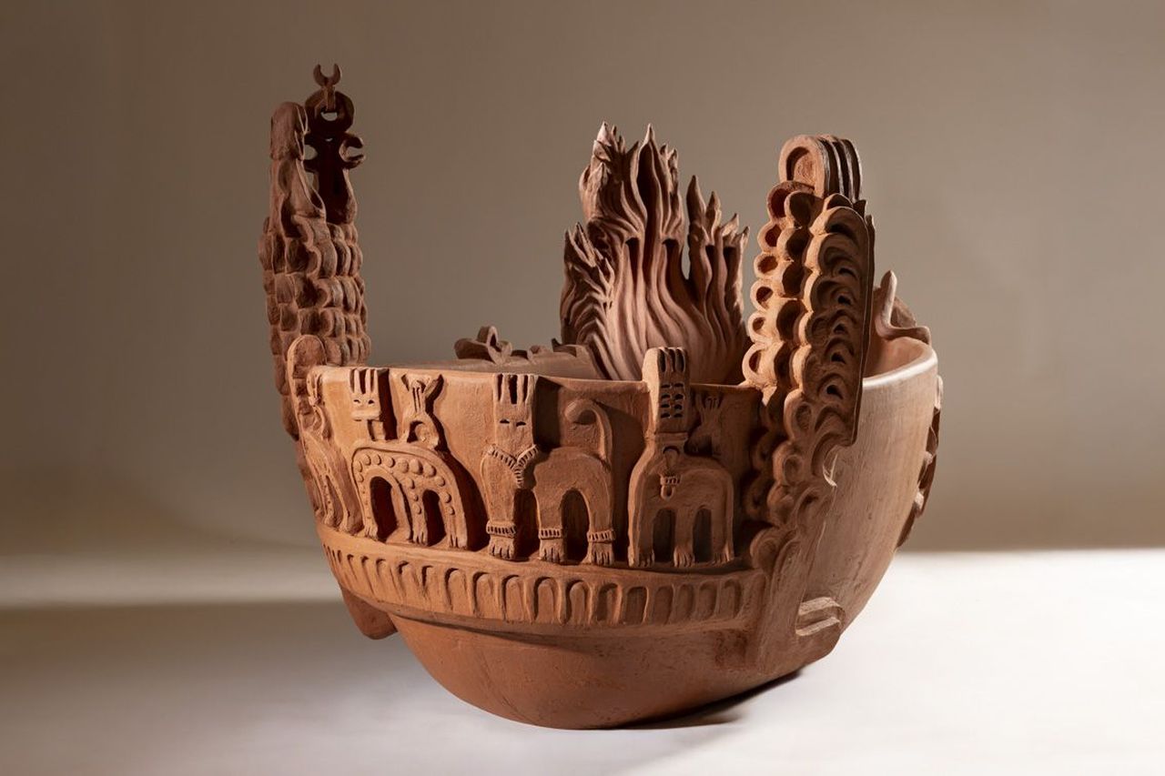 Studio LOHO and Sharon Van Overmeiren Monumental Ceramic Bathtubs and Washbasins