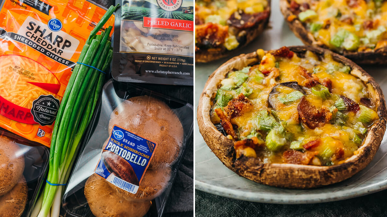 Stuffed Portobello Mushrooms