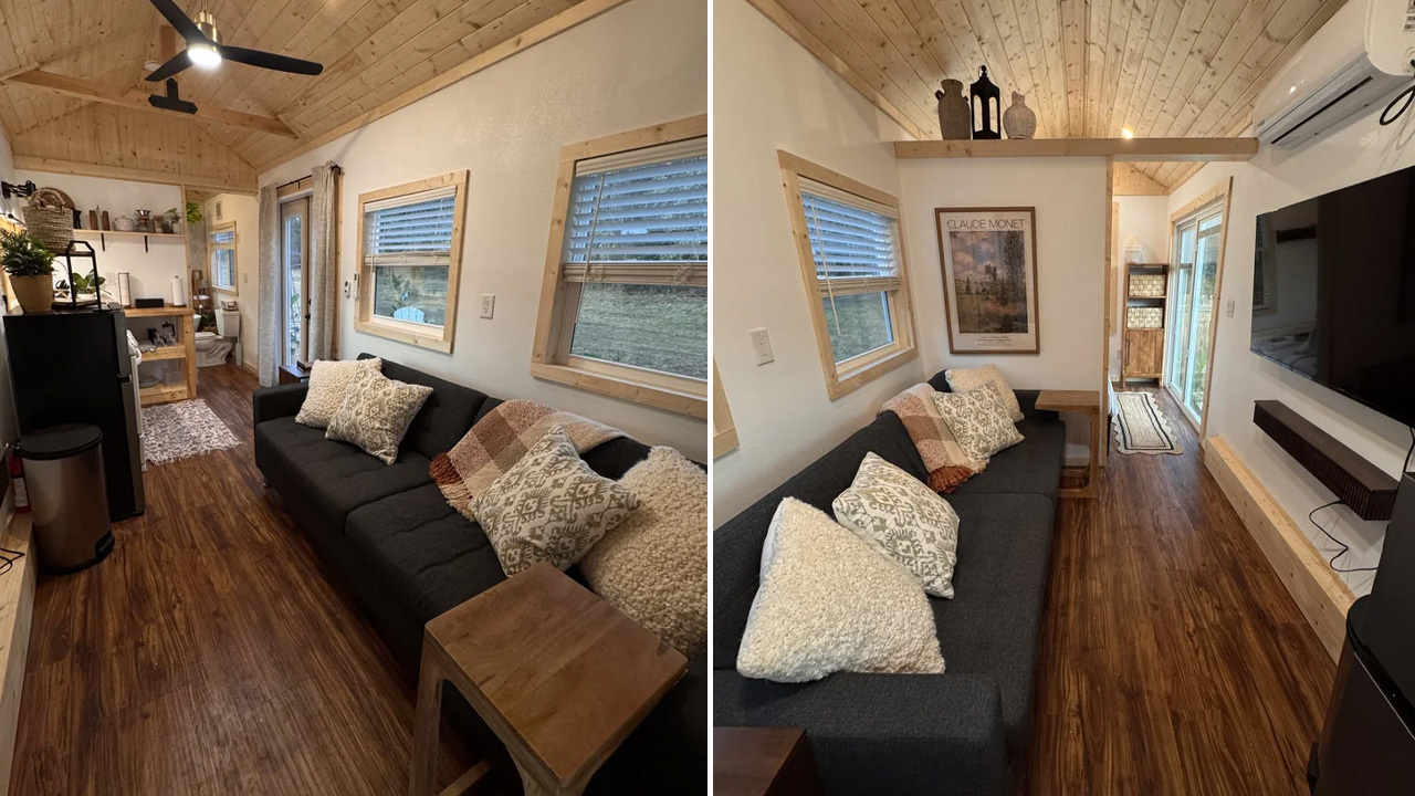 Surya tiny house on wheels