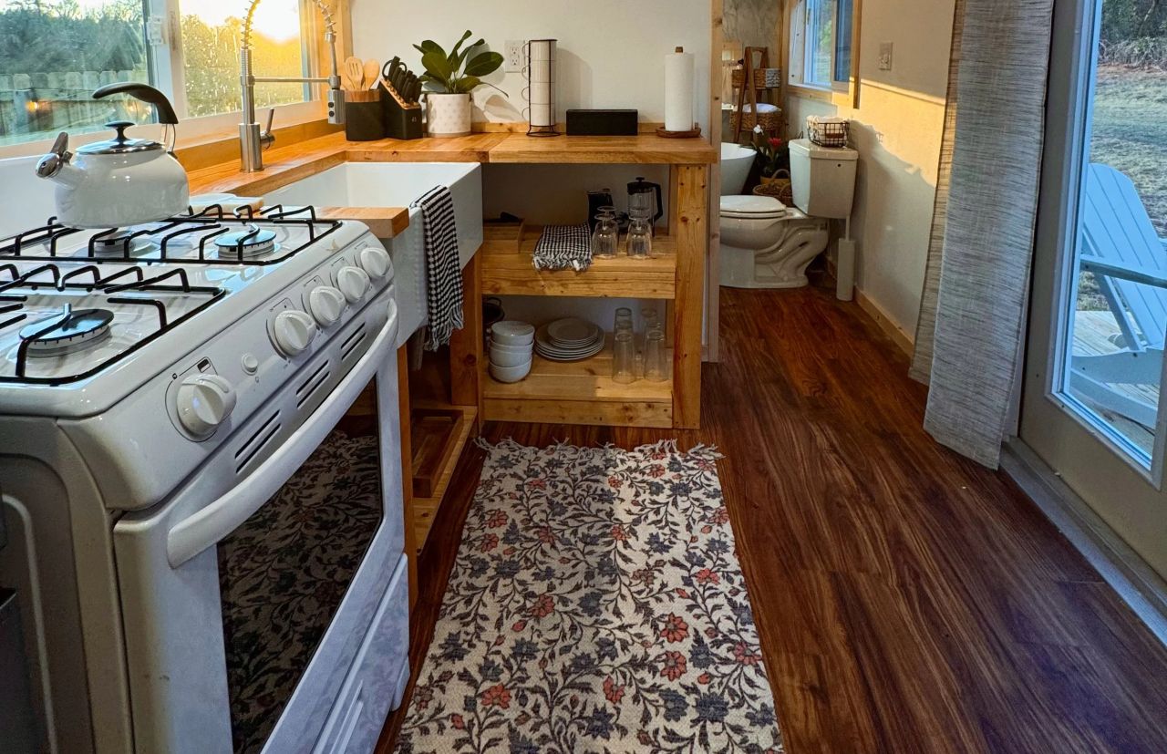Surya tiny house on wheels