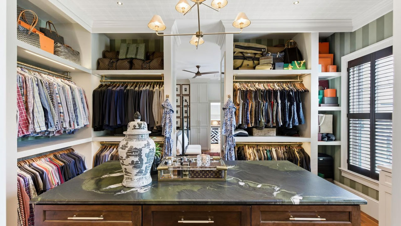 The maximalist boutique dressing room