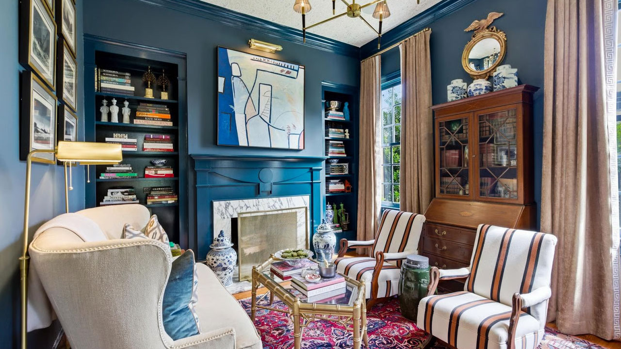 The maximalist charm of living room