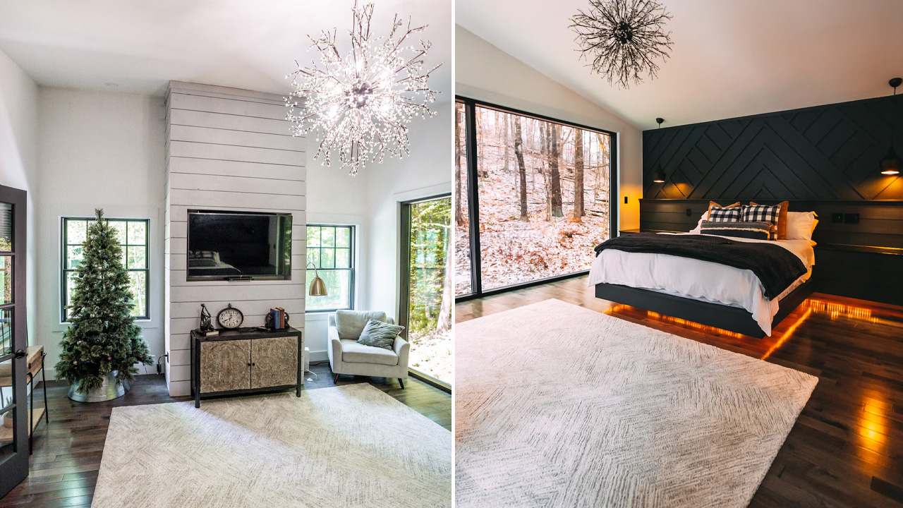 The Treehouse Cabin_Master Bedroom