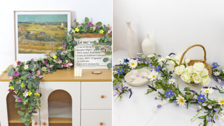 These-spring-garlands on Amazon are worth every penny