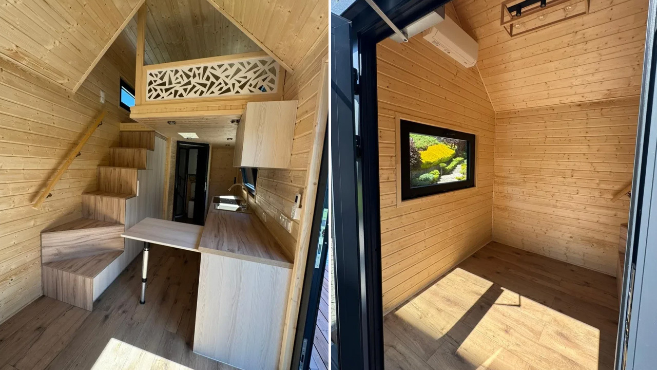 Francoise tiny house in Europe