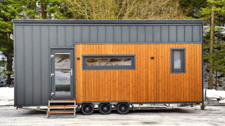 Tommy Tiny House Blends Mobility and Boutique Comfort With Dual Lofts Tommy tiny house on wheels