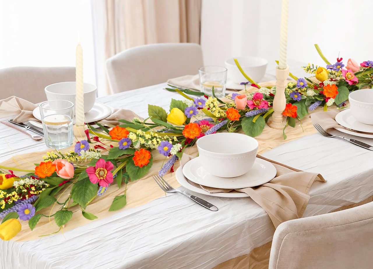 Tulip Flower Garland